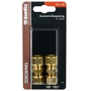 Blisterverpackung: Messing- & mit Messing Verzinnte Klemmfittings