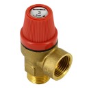 Inlet combination & safety valve