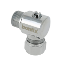 Angle mini ball valve (screwdriver)