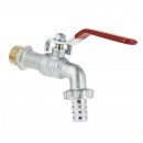 Ball drain valve with hose screw joint