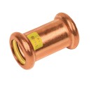 Red copper pressfittings for GAS