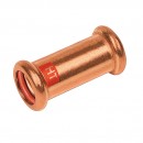 Red copper pressfittings for SOLAR