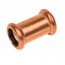 Red copper pressfittings for WATER