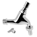 Sanitary faucets with aerator