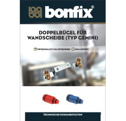 DOPPELBÜGEL FÜR WANDSCHEIBE