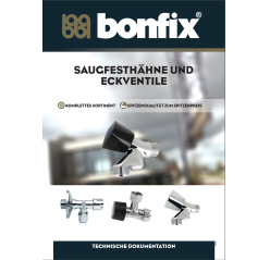 SAUGFESTHAHNE UND ECKVENTILE