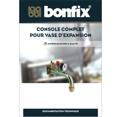 CONSOLE COMPLET POUR VASE D'EXPANSION