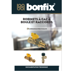 ROBINETS À GAZ À BOULE ET RACCORDS