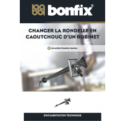 CHANGER LA RONDELLE EN CAOUTCHOUC D'UN ROBINET