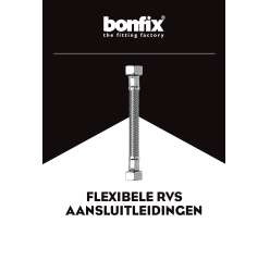 Flexibele RVS aansluitleidingen