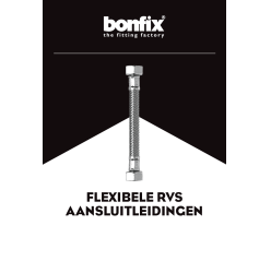 Flexibele RVS aansluitleidingen