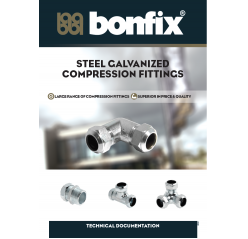STEEL GALVANIZED COMPRESSION FITTINGS