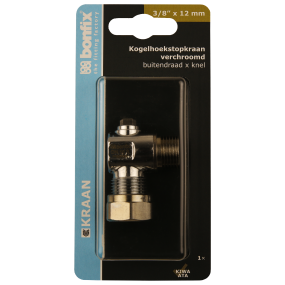 Angle mini ball valve (screwdriver)