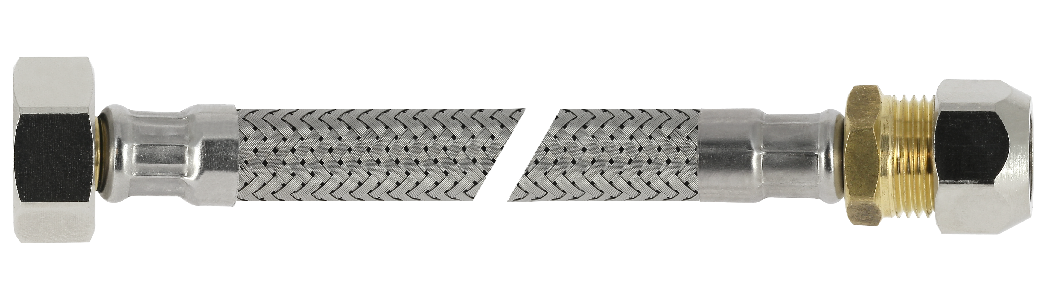 Afbeelding voor RVS flexibele aansluitleiding 35cm